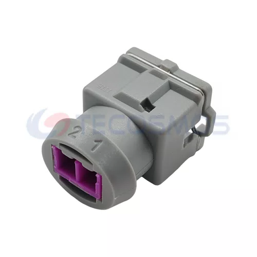 Tecosmos 2-Pin Female 443906233 IP66 Waterproof Wire Harness Automobile Fuel Nozzle Plug ABS+nylon Housing Copper... - image 4